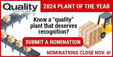 Nominations Open for Quality Plant of the Year